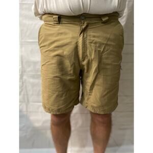The Territory Ahead Nylon Cargo Khaki Utility Shorts Men’s Size 36 x 9